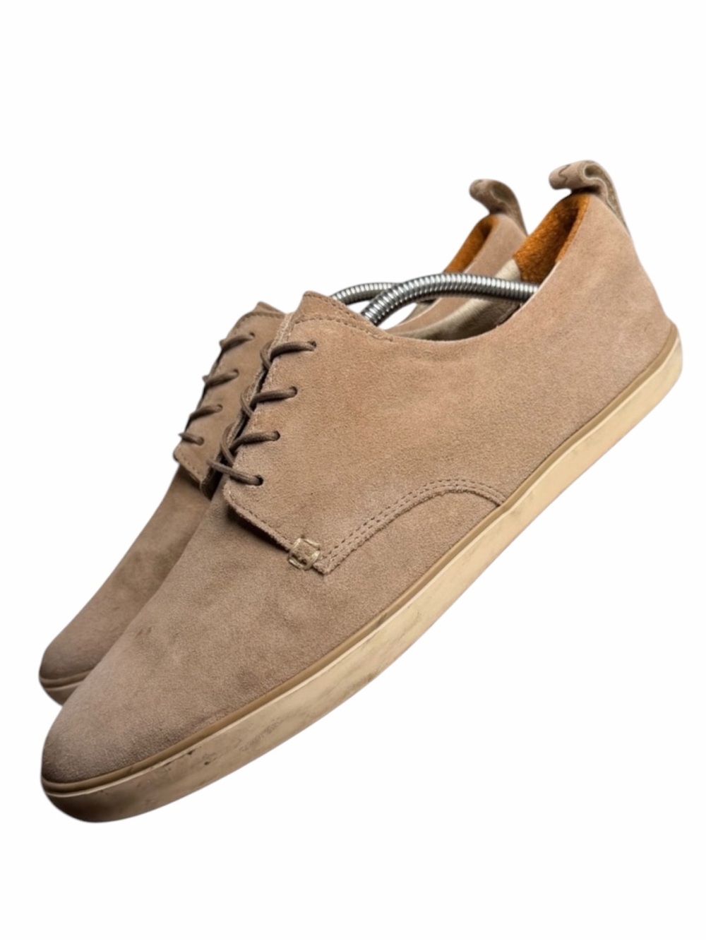 Camper Romeo Suede Lace Up Shoes Beige Tan Mens EU 43 US 10